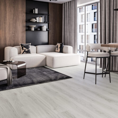 Sol en vinyle Chêne White