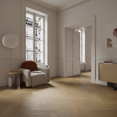 Sol en vinyle Chêne Antic Bâton rompu